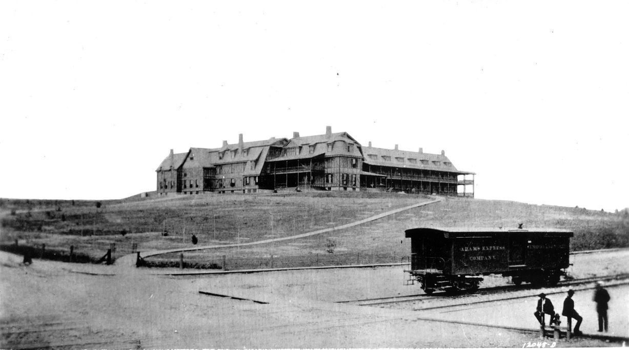 Hotel Roanoke construction